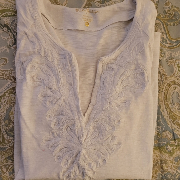 LILLY PULITZER Embroidered Tee - Picture 3 of 10